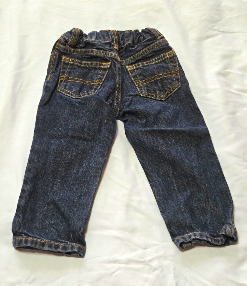 Levi's 526 Baby Toddler Straight Denim Jeans Blue 12-18M Elastic Waist